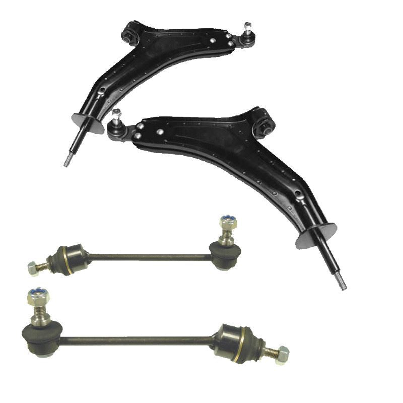 For Land Rover FreeLander 1997-2006 Front Lower Wishbones Arms Drop Links Pair