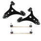 For Mercedes A-Class 2004-2012 Front Lower Wishbones Arms and Drop Links Pair