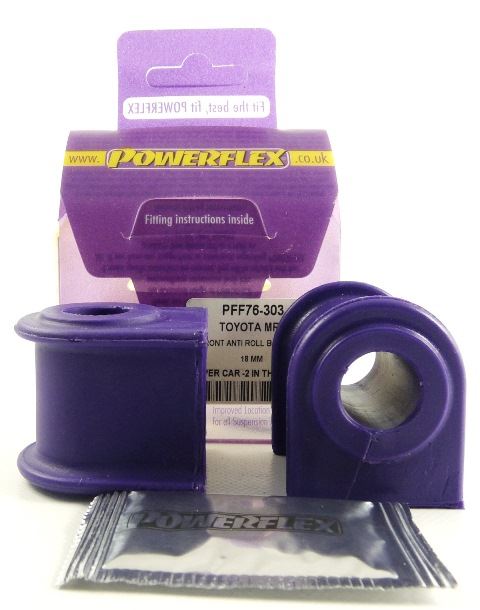For Toyota MR2 SW20 REV 1 1989-1991 PowerFlex Front Anti Roll Bar Bush