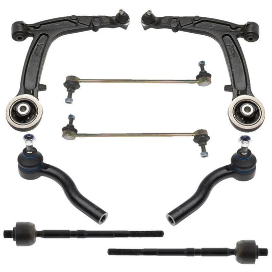 For Fiat Panda 2003-2012 Front Lower Suspension Track Control Arm Wishbones Kit