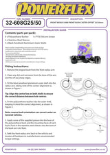 Land Rover Discovery 2 (1999-2004) PowerFlex Front Arm Front Bush - 25mm Lift