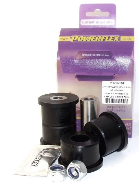 For Ford Sierra Sapphire Cosworth 4WD PowerFlex Rear Trailing Arm Outer Bush