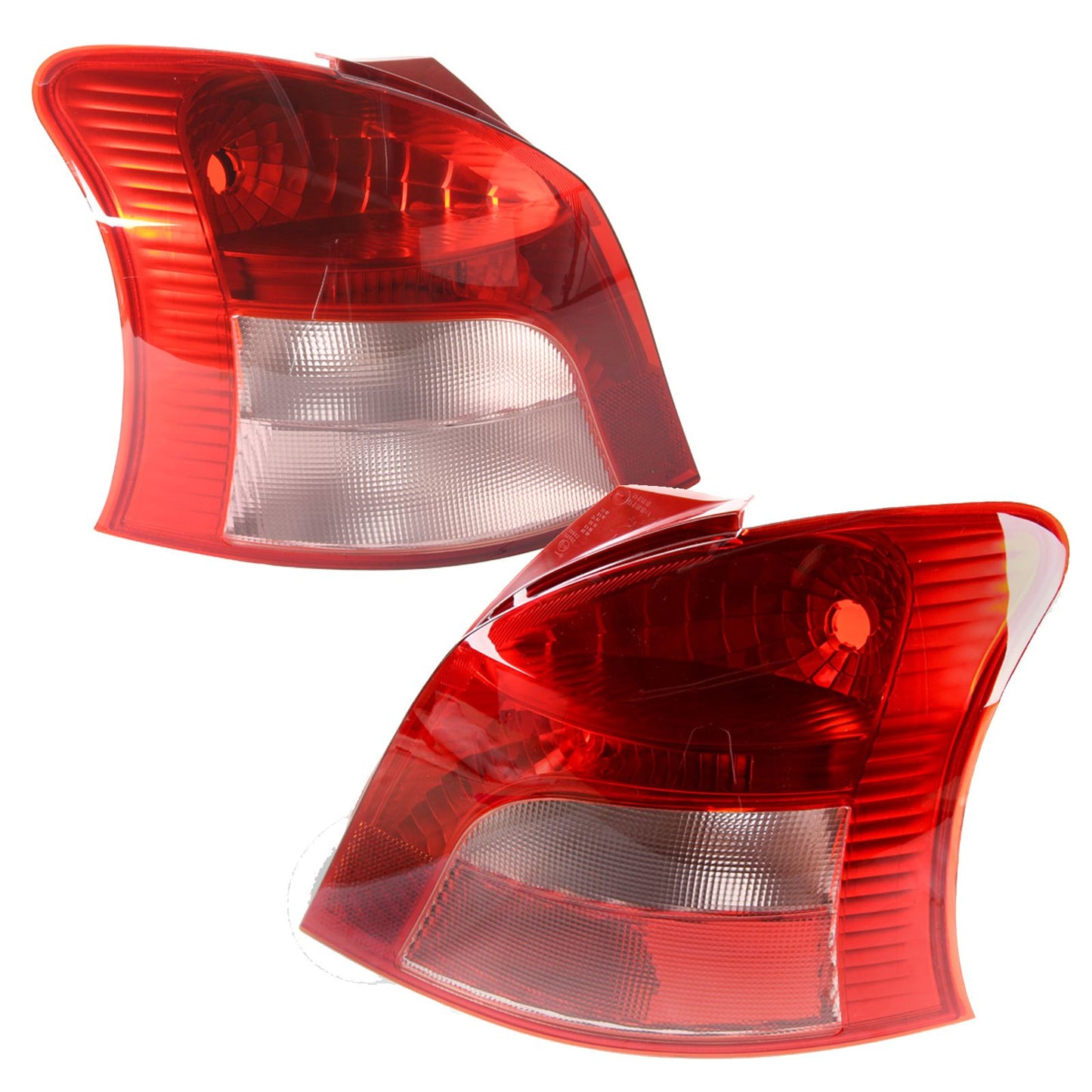 TOYOTA YARIS MK2 2006-6/2009 REAR TAIL LIGHTS 1 PAIR O/S & N/S