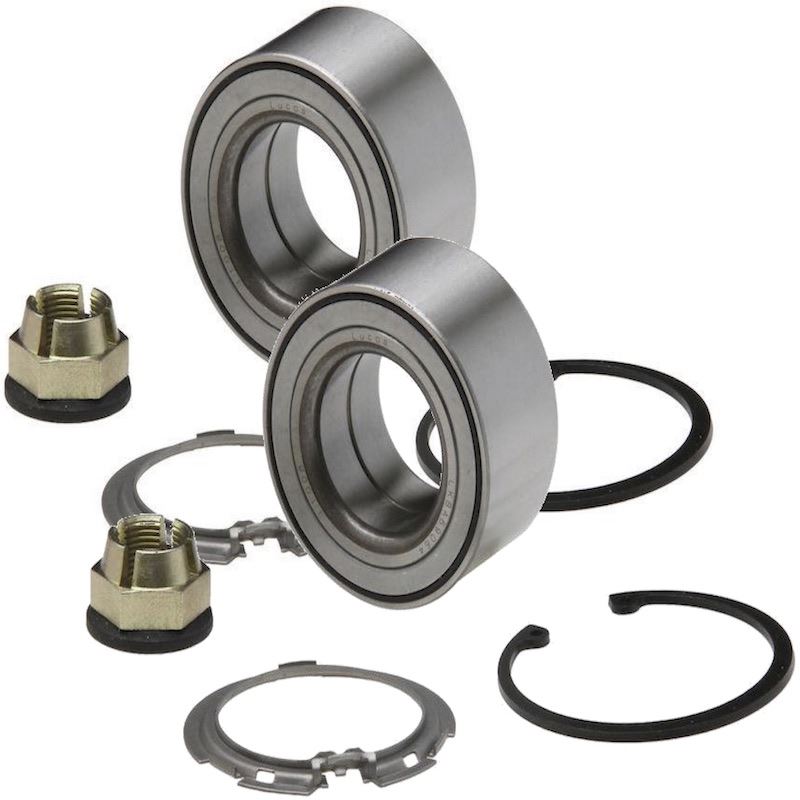 Renault Modus Inc Grand 2004-2011 Front Hub Wheel Bearing Kit Pair x 2