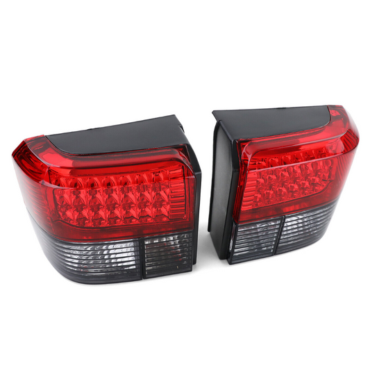 VW Transporter T4 1990-2003 Rear Tail Lights Lamps Red & Smoked LED Pair