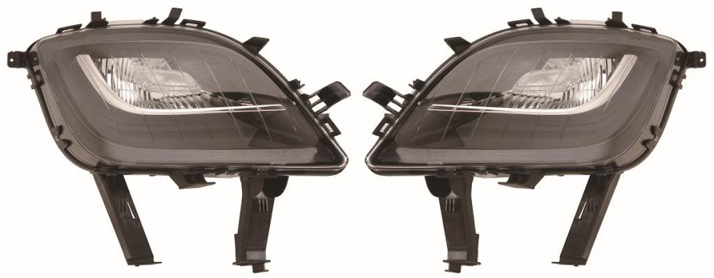 VAUXHALL ASTRA J MK6 2010-4/2014 BLACK FRONT INDICATORS NO FOG 1 PAIR O/S & N/S