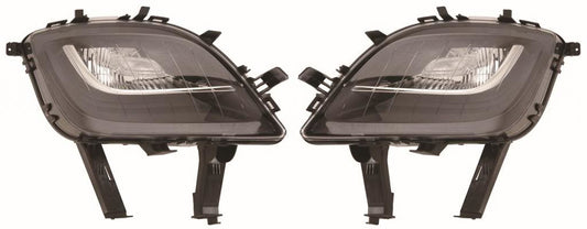 VAUXHALL ASTRA J MK6 2010-4/2014 BLACK FRONT INDICATORS NO FOG 1 PAIR O/S & N/S