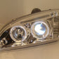 FORD FOCUS MK2  2005-5/2008 CHROME ANGEL EYES HEADLIGHTS PAIR