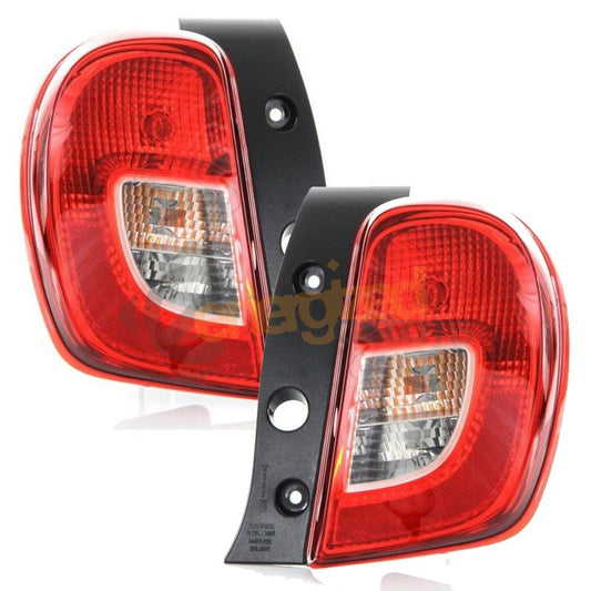 Nissan Micra K13 Rear Tail Lights Lamps Pair 2013-2016 Left And Right