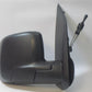 Fiat Qubo 2008-> Cable Adjust Wing Door Mirror Black Cover Drivers Side