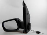 Ford Fiesta MK6 2002-2005 Manual Black Wing Door Mirror Passenger Side Left