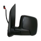 For Peugeot Bipper 2008-2018 Electric Adjust Door Wing Mirror Black Left Side