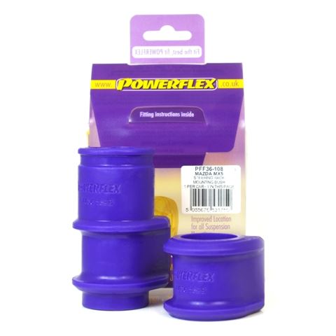 For Mazda MX-5 1989-1998 PowerFlex Steering Rack Mounting Bush Kit
