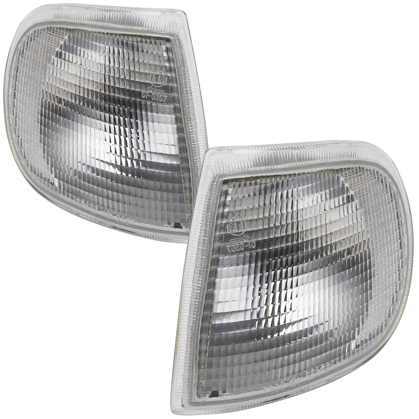 SKODA FELICIA 1995-2001 FRONT INDICATORS CLEAR 1 PAIR O/S & N/S