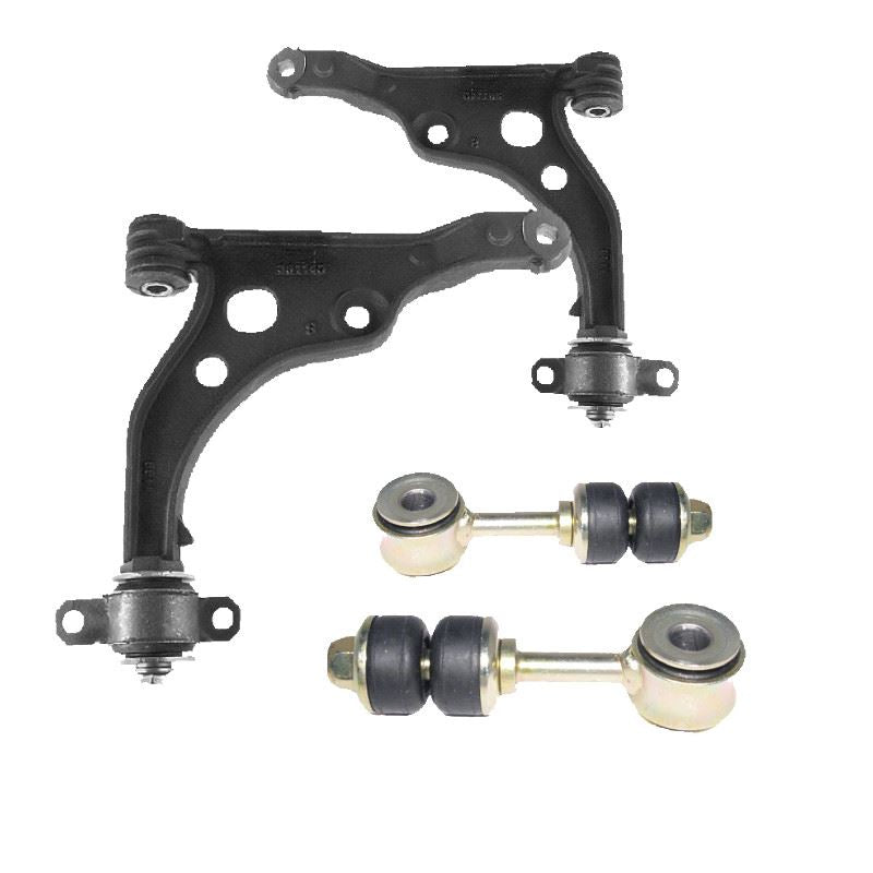 For Fiat Ducato 1994-2016 Front Lower Wishbones Arms and Drop Links Pair
