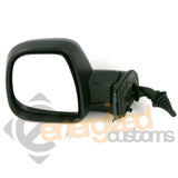 Citroen Berlingo 2012-2016 Cable Black Cover Wing Door Mirror Passenger Side