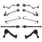 For BMW X1 2009-2015 Front Lower Left and Right Wishbones Arm Kit