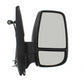 Ford Transit Mk8 2014-2019 Black Manual Short Arm Wing Door Mirror Right