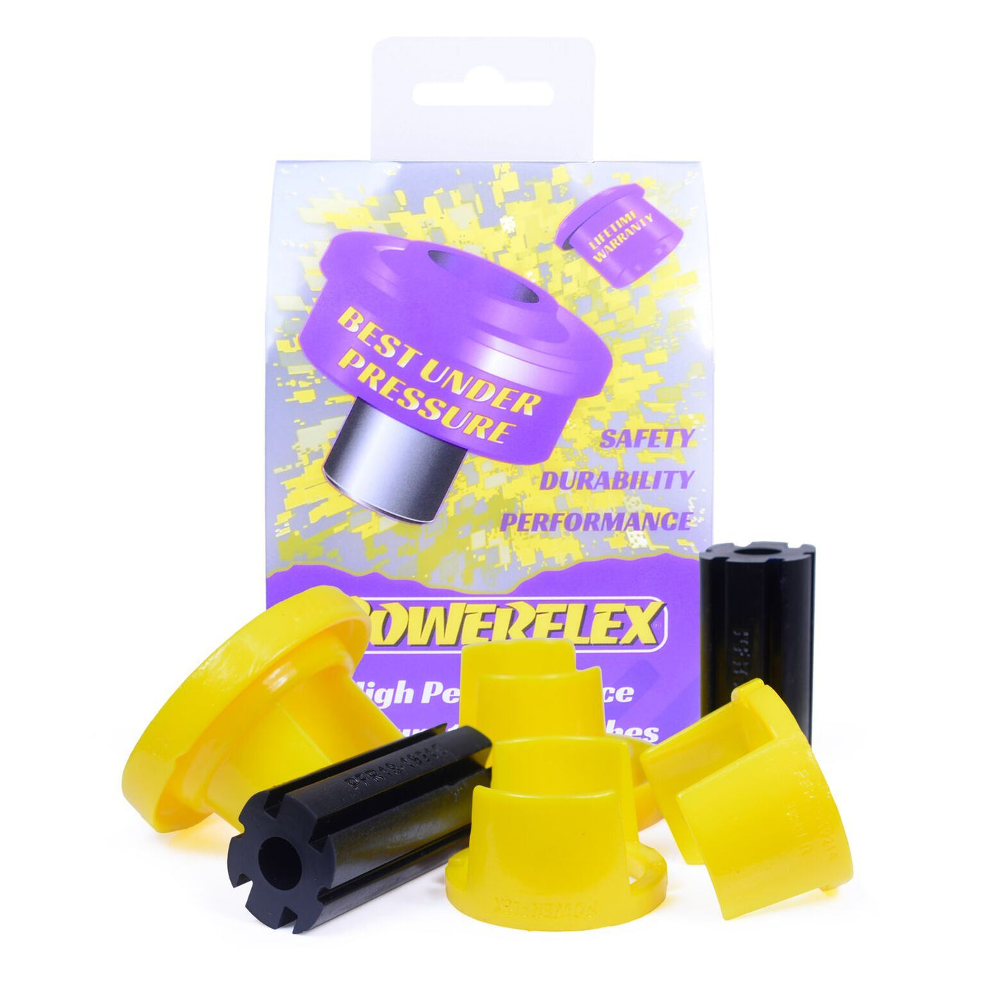For Volvo S60 (2010 on) PowerFlex Rear Subframe Rear Bush Inserts