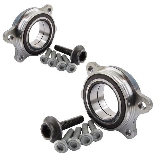 For Audi A8 Saloon 2010-2014 Front Hub Wheel Bearing Kits Pair