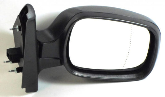 Nissan Kubistar 2003-2009 Electric Asjust Black Wing Door Mirror Drivers Side