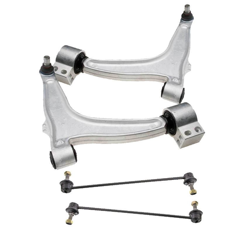 For Vauxhall Vectra 2002-2009 Lower Front Wishbones Arms and Drop Links Pair