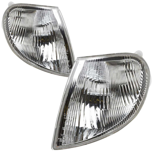 PEUGEOT PARTNER MK1 1996-2002 FRONT INDICATORS CLEAR 1 PAIR O/S & N/S