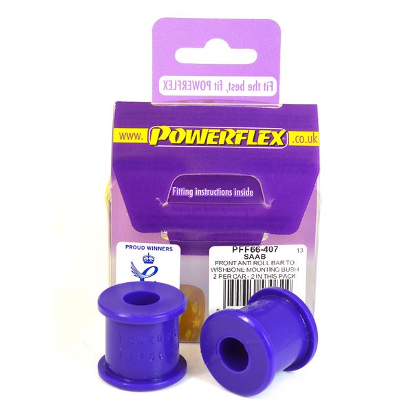 For Saab 96 1960-1979 PowerFlex Front Anti Roll Bar To Wishbone Mounting Bush