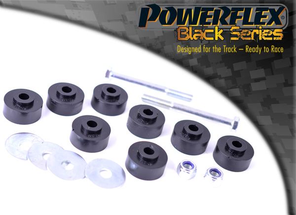 For Renault Twingo II 2007-2014 PowerFlex Black Front Anti Roll Bar Outer Mount