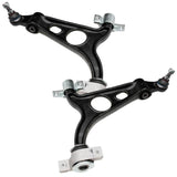 For Alfa Romeo 147 2000-2010 Lower Front Wishbones Suspension Arms Pair