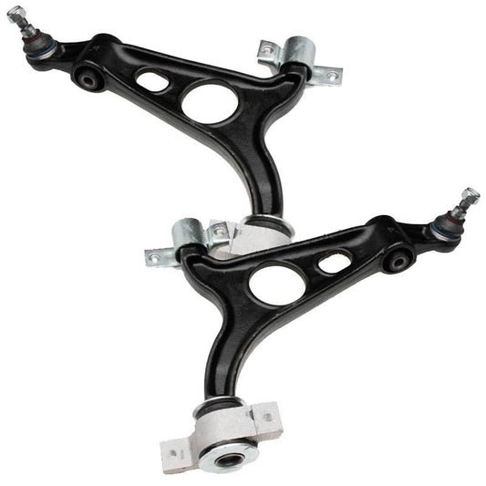 For Alfa Romeo 147 2000-2010 Lower Front Wishbones Suspension Arms Pair