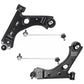 For Vauxhall Adam 2012-2015 Front Lower Wishbones Arms and Drop Links Pair