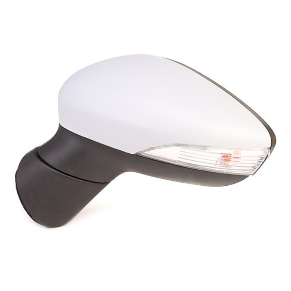 For Ford Fiesta Mk7 2013-2018 Electric Door Wing Mirror Primed Cover Left Side