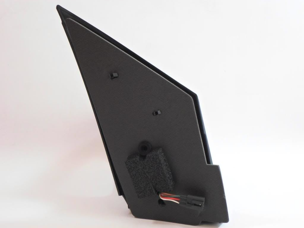 Ford Fiesta Mk6 2002-2005 Electric Wing Door Mirror Black Cover Passenger Side