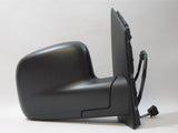 Volkswagen Caddy Van Mk3 10/2010-> Electric Black Wing Door Mirror Drivers Side