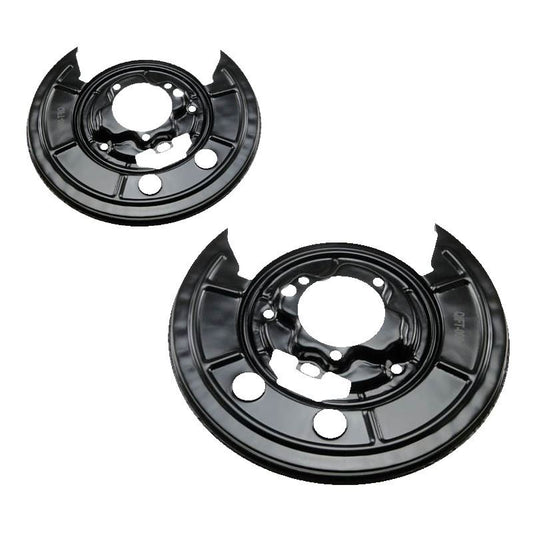 Citroen Relay 2006-2018 Rear Brake Disc Dust Cover Back Plate Shields Pair