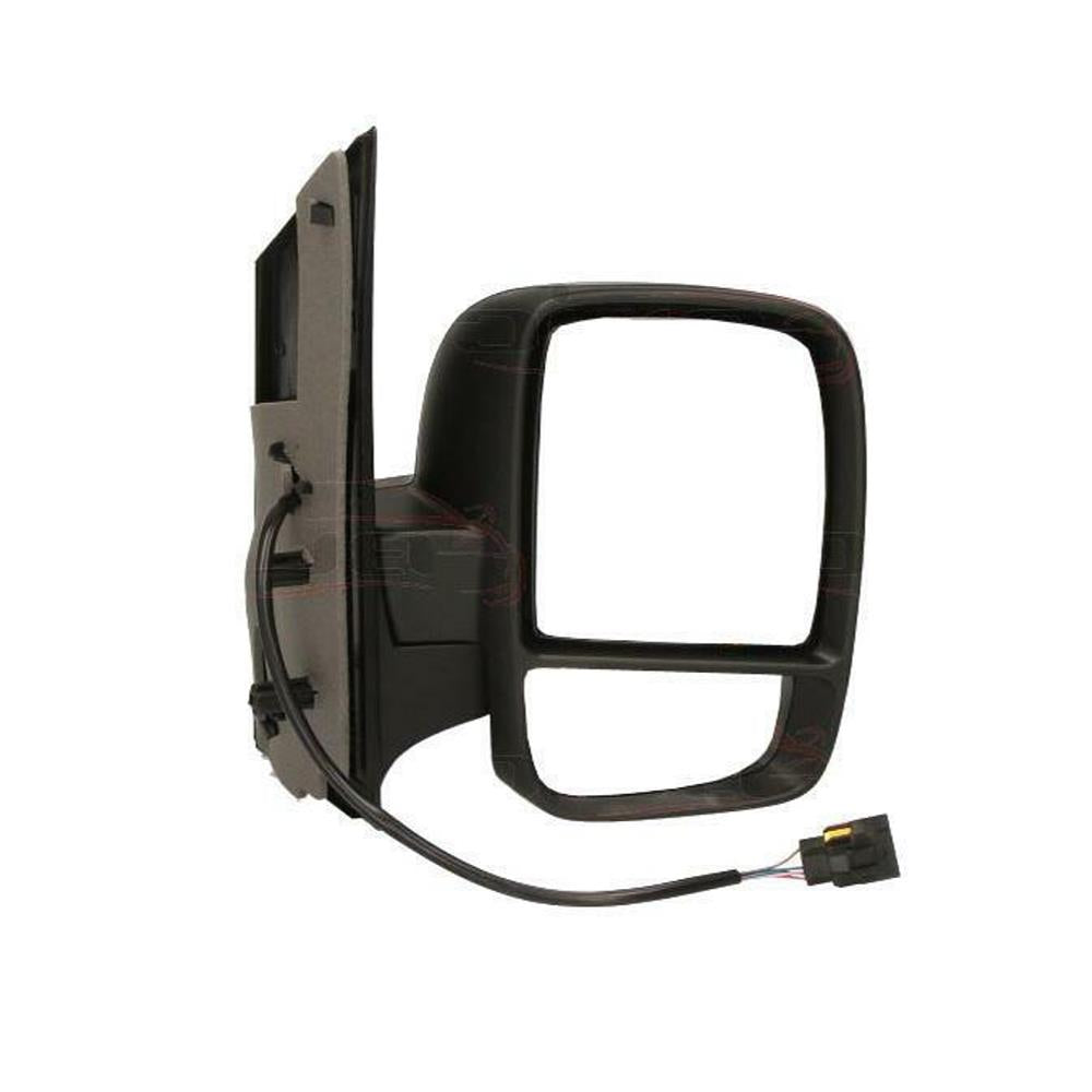 Fiat Scudo 2007-2016 Electric Door Wing Mirror Twin Glass Black Right Side