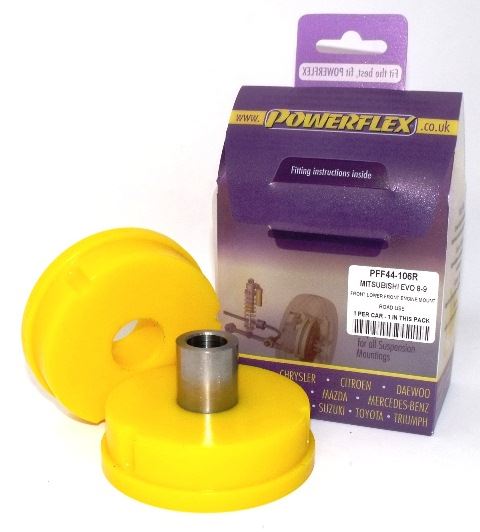 Mitsubishi Lancer 4-5-6 RS/GSR PowerFlex Front Lower Front Engine Mount Road Use