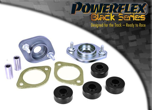 BMW Z4 E85, E86 2003-2009 PowerFlex Black Rear Shock Top Mount Bracket and Bush