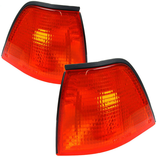 BMW 3 SERIES E36 4 DOOR 1990-2000 FRONT INDICATORS AMBER 1 PAIR O/S & N/S