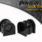 For Renault Clio III Sport 2005-2012 PowerFlex Black Front Anti Roll Bar Bush