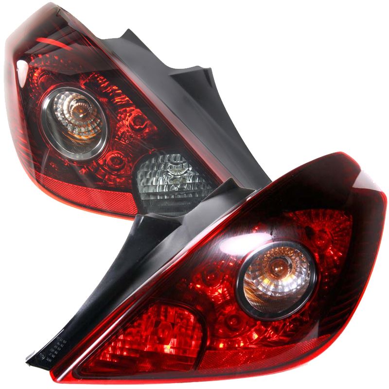 VAUXHALL CORSA D MK3 2006-2011 VXR STYLE REAR TAIL LIGHTS 1 PAIR O/S & N/S