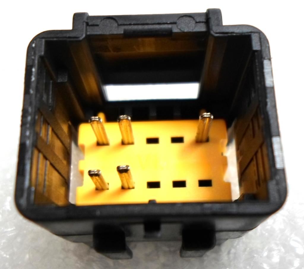 Citroen Dispatch 2007-> Electric Black Wing Mirror Single Glass Passenger Side