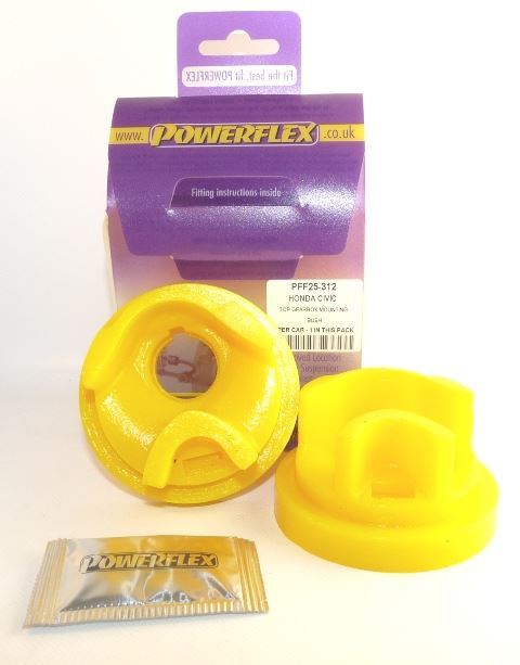 For Honda Civic Mk7 2001-2005 PowerFlex Gearbox Top Mounting Insert