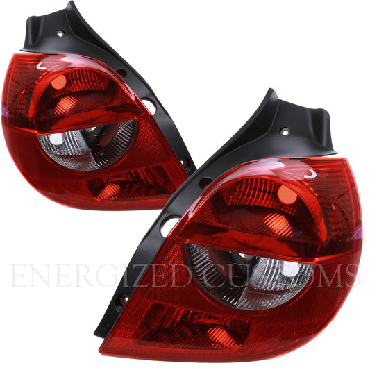 RENAULT CLIO MK3 10/2005-9/2009 REAR TAIL LIGHTS 1 PAIR O/S & N/S