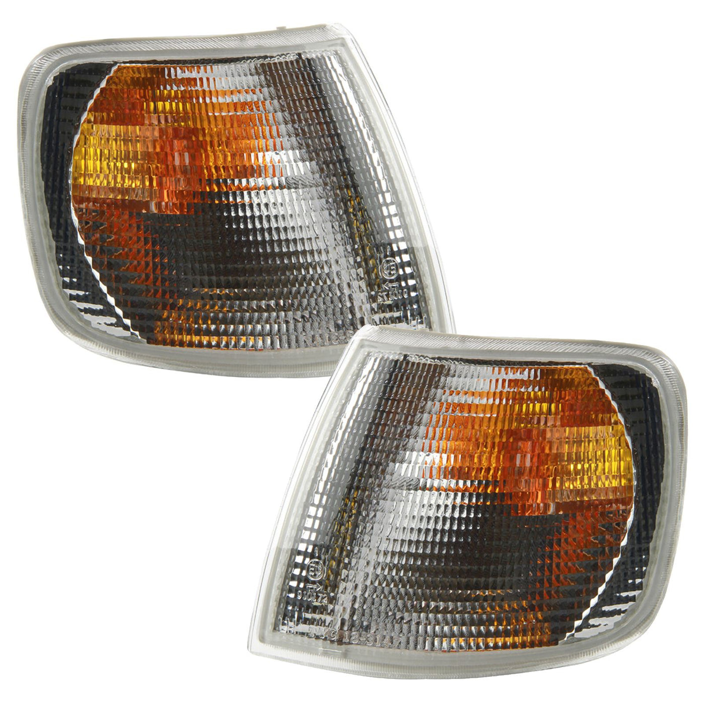 FORD SIERRA INCLUDING P100 1990-1993 FRONT INDICATORS CLEAR 1 PAIR O/S & N/S
