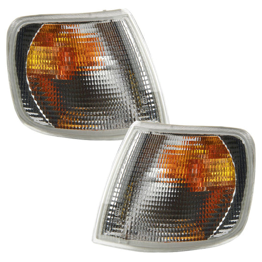 FORD SIERRA INCLUDING P100 1990-1993 FRONT INDICATORS CLEAR 1 PAIR O/S & N/S