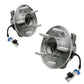 For Chevrolet Captiva 2007-2011 Front Hub Wheel Bearing Kits Pair Inc ABS Sensor
