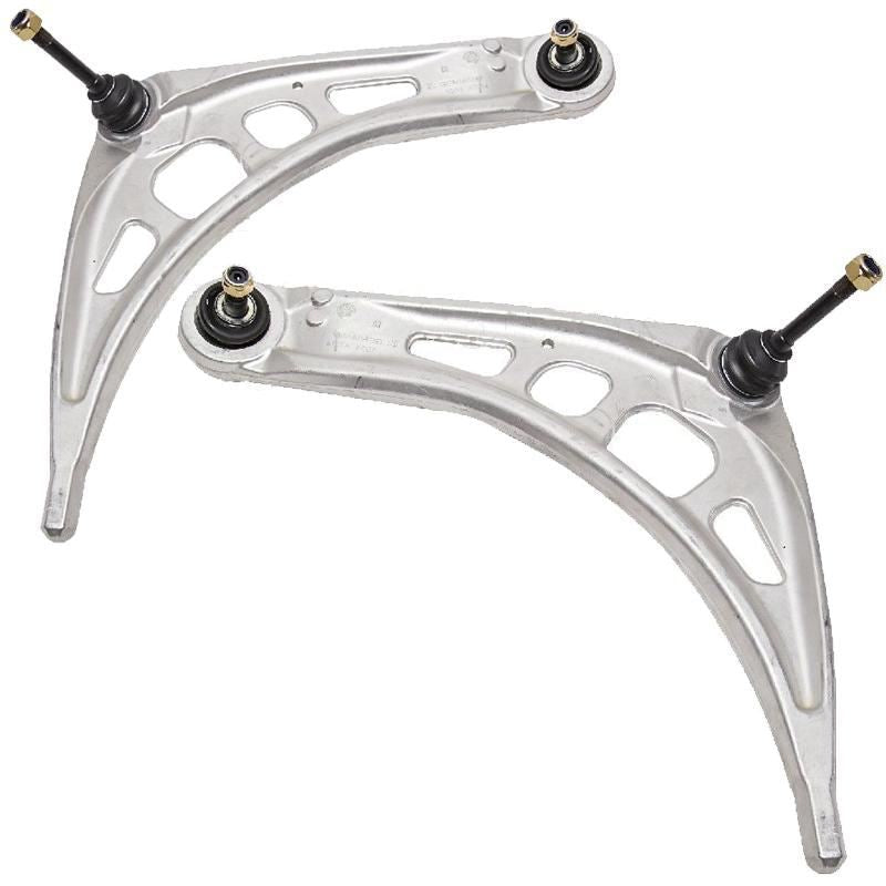 For Bmw 3 Series E46 1998-2005 Lower Front Wishbones Suspension Arms Pair