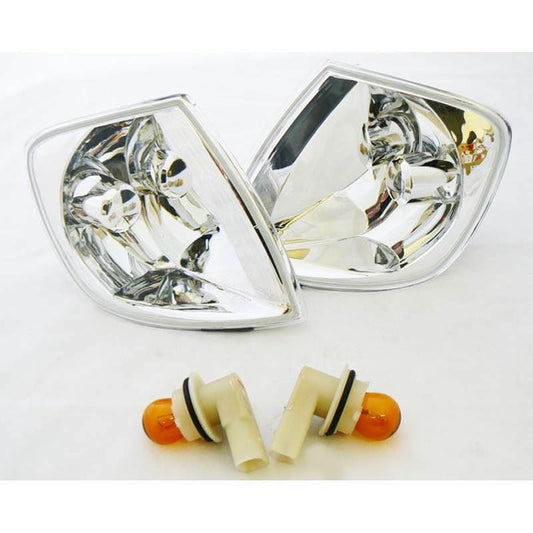 For VW Polo MK4 Hatchback 99 - 02 Front Indicators Clear 1 Pair O/S And N/S